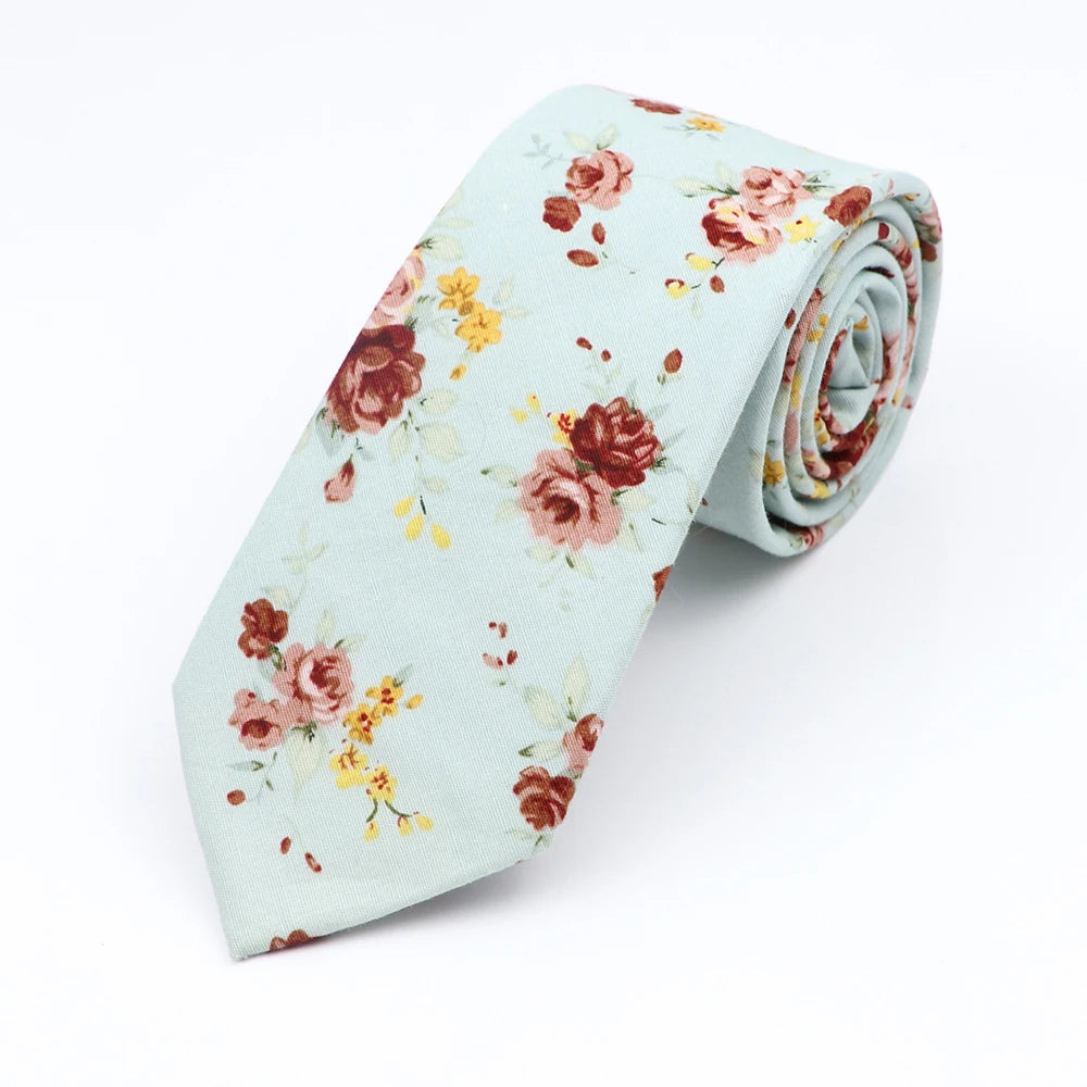 Floral Necktie