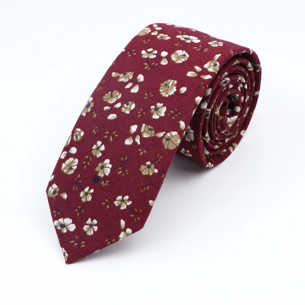 Floral Necktie