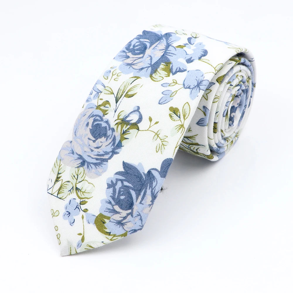 Floral Necktie