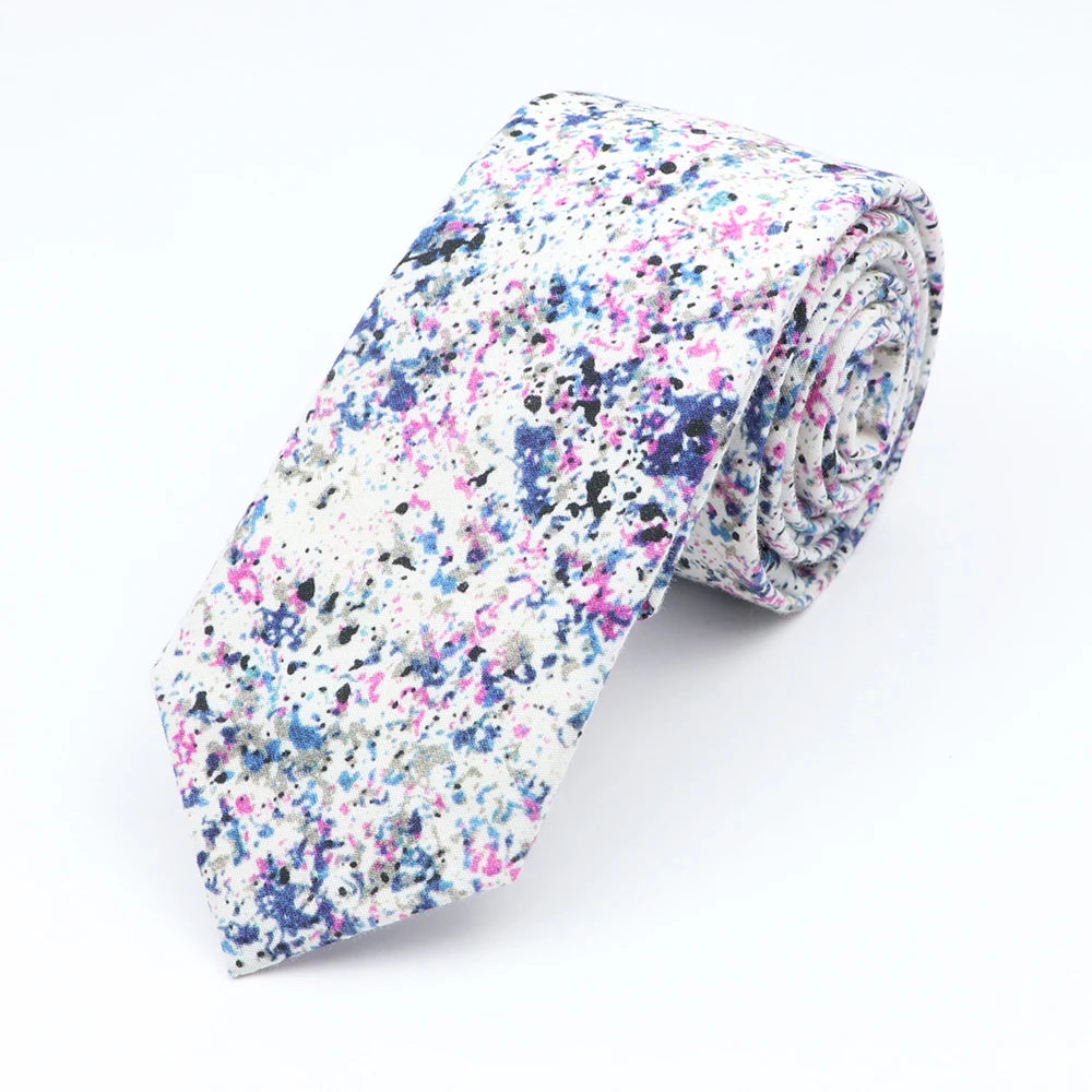 Floral Necktie