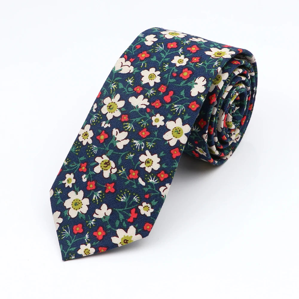 Floral Necktie
