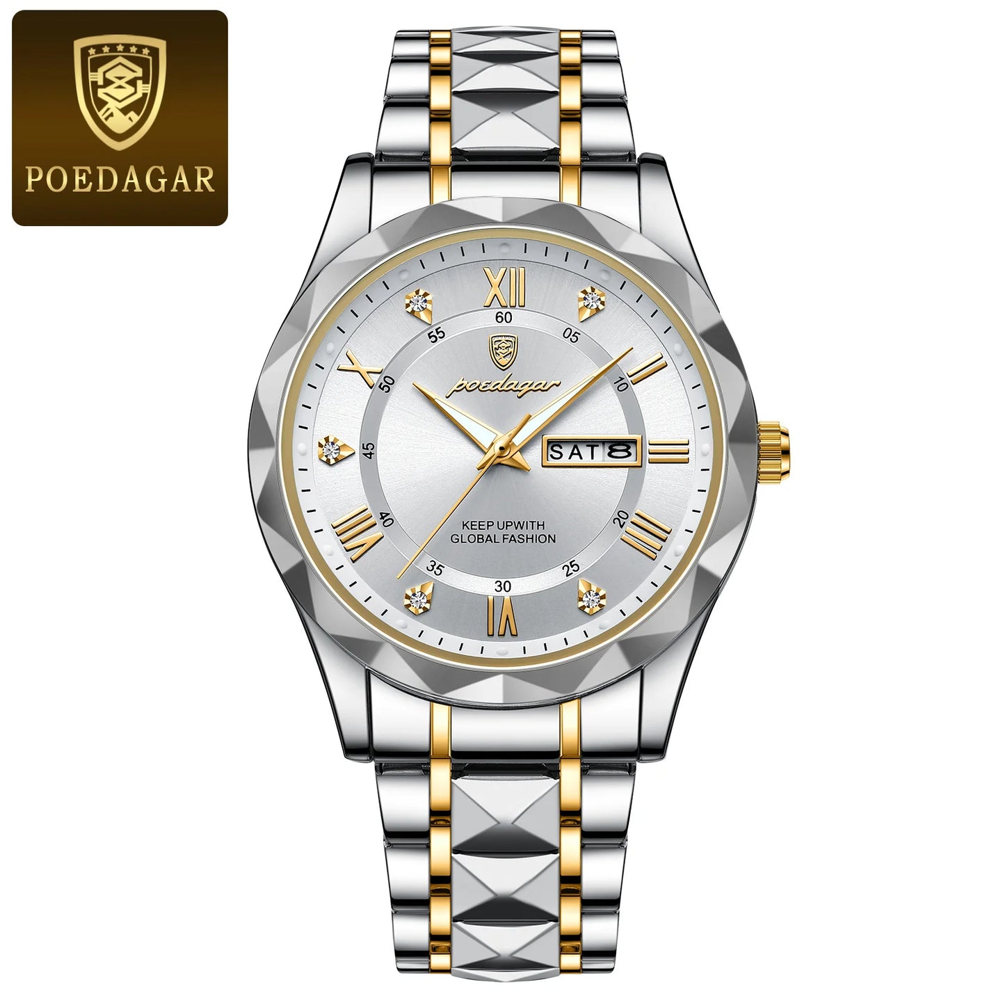 POEDAGAR Luxury Man Wristwatch