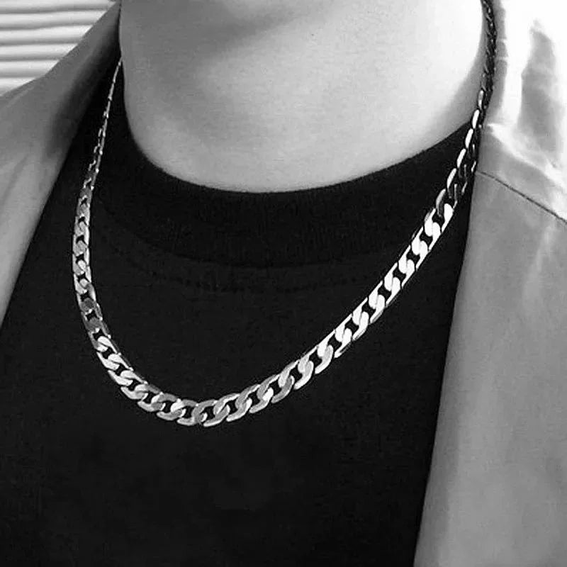 Unisex 925 Sterling Silver Necklace
16/18/20/22/24 Inches
Classic 6MM Chain