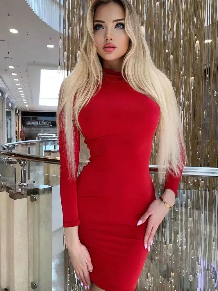 Long Sleeve Mini Dress