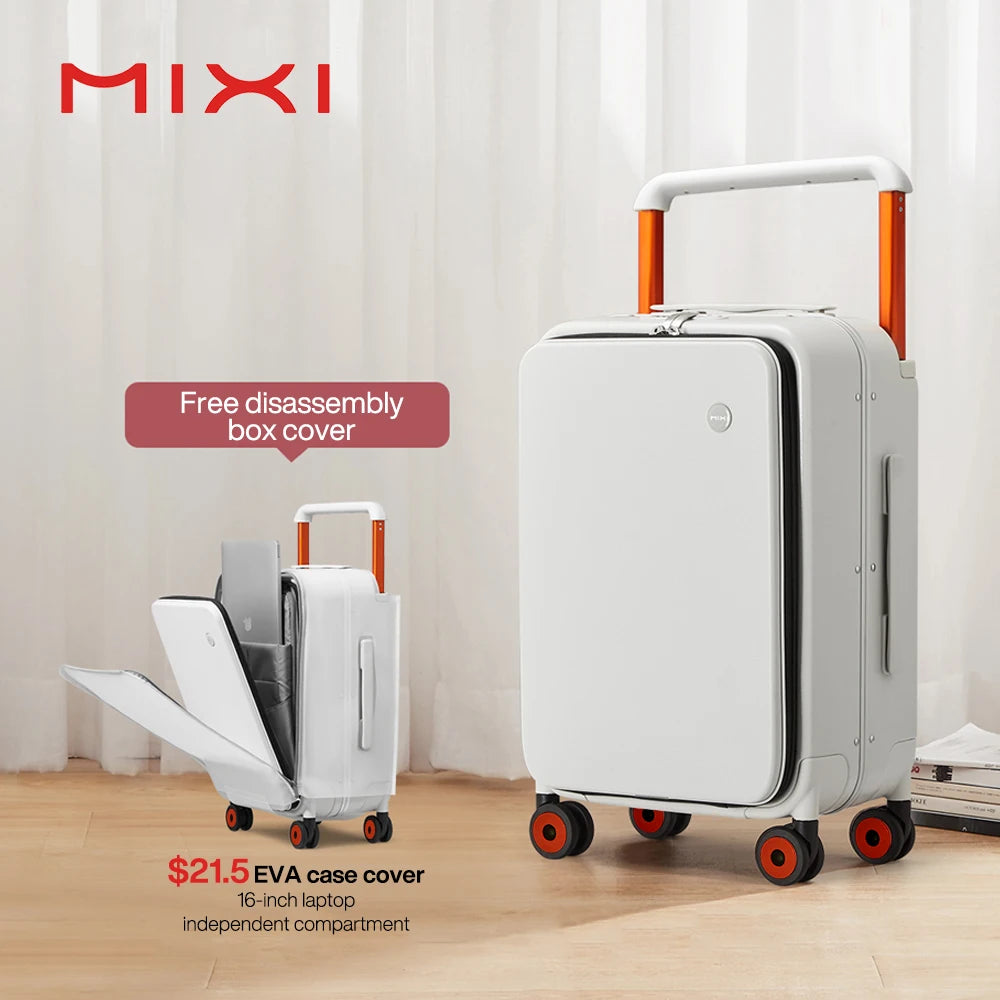 Wide Handle Suitcase