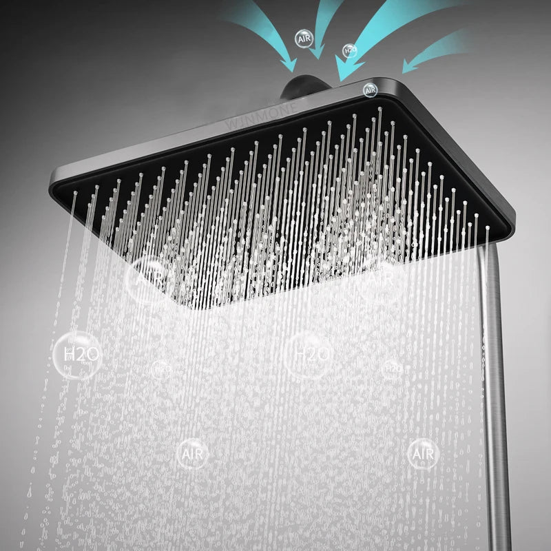 Smart Digital Display Shower Faucet Set