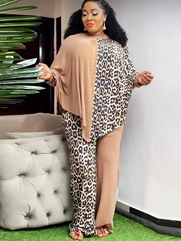 Seti 2 za Dashiki za Kiafrika zinazolingana