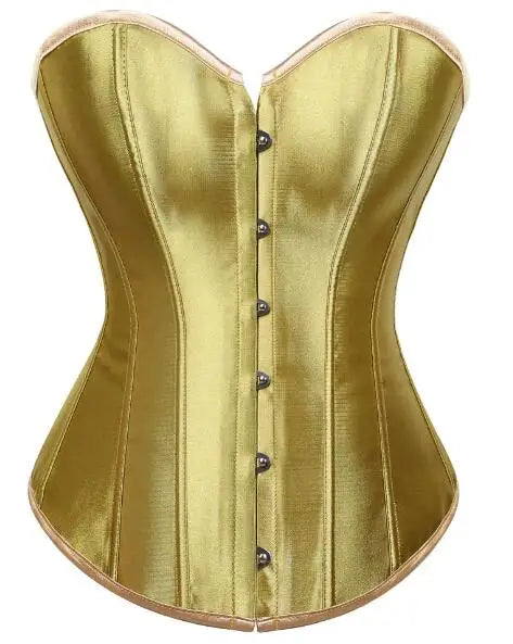 Bustiers Overbust Satin Corselet