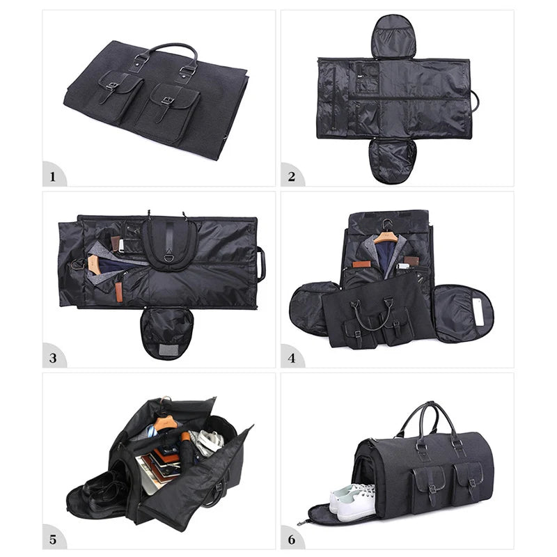 Folding Business Shoulder Bag