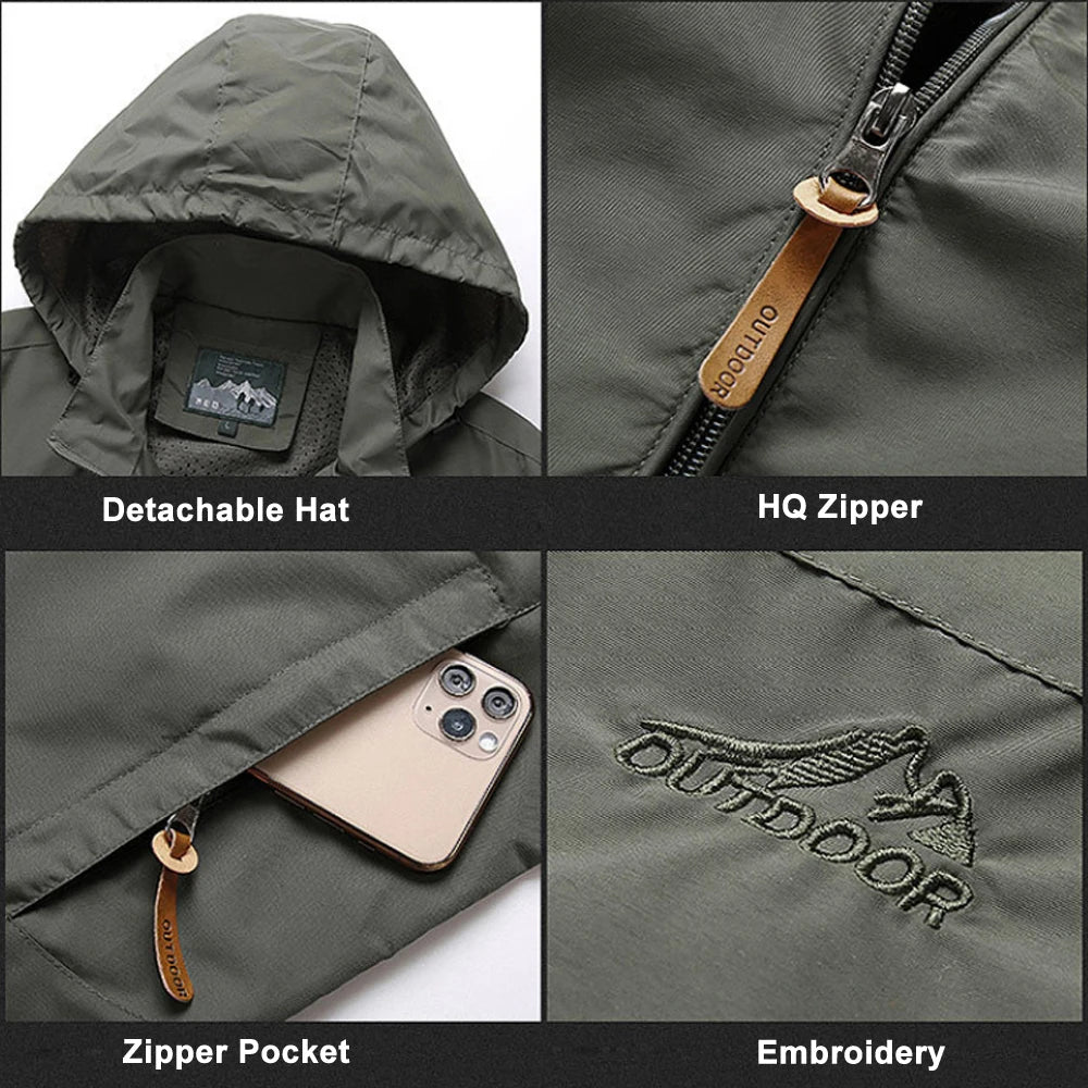 Tactical Hooded Coat