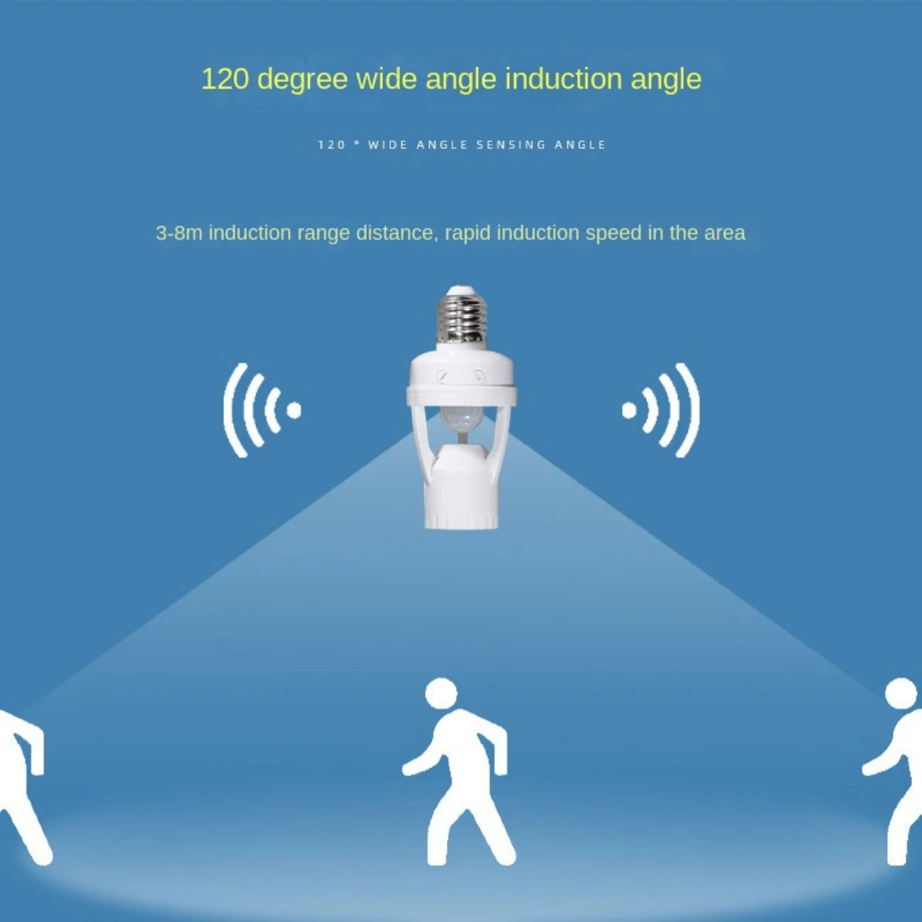 Smart Motion Sensor Light Bulb