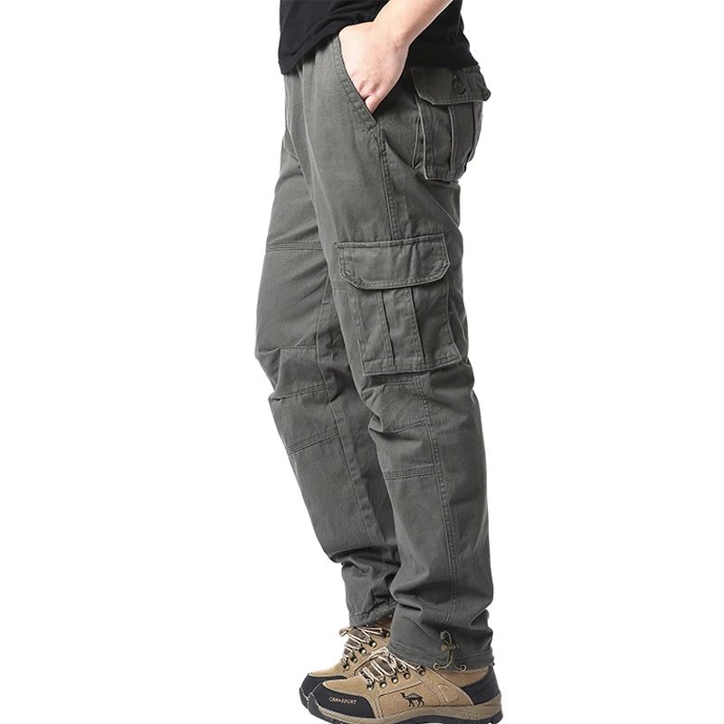 Pure Cotton Tactical Cargo Pants