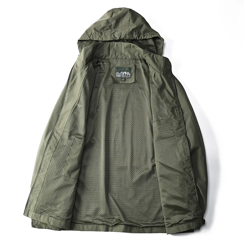 Tactical Hooded Coat