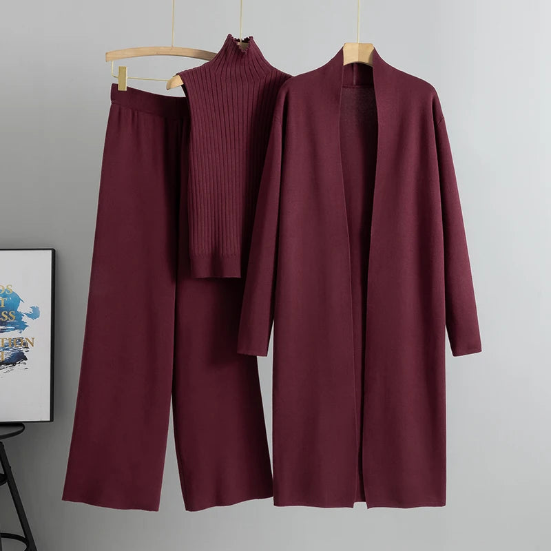 3 Piece Cardigan Tracksuits