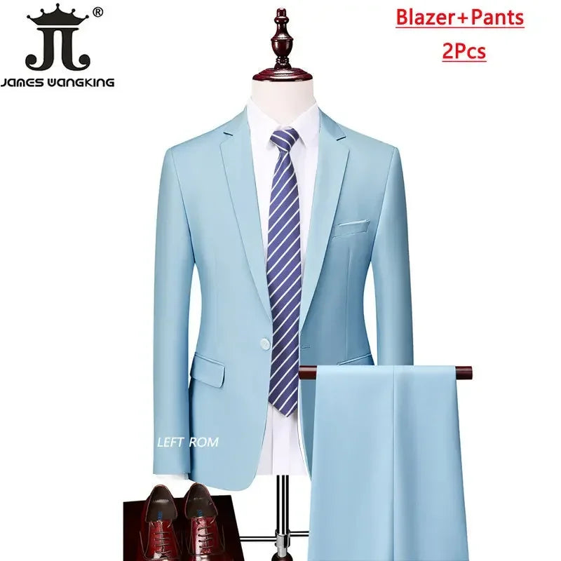 ( Jacket+Vest+Pants ) Formal Business Suit