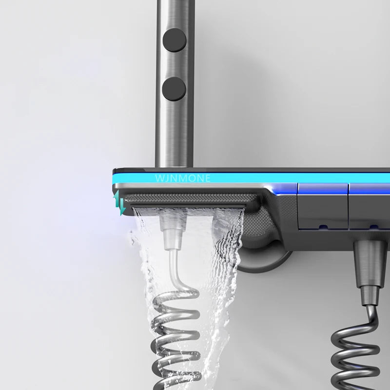 Smart Digital Display Shower Faucet Set