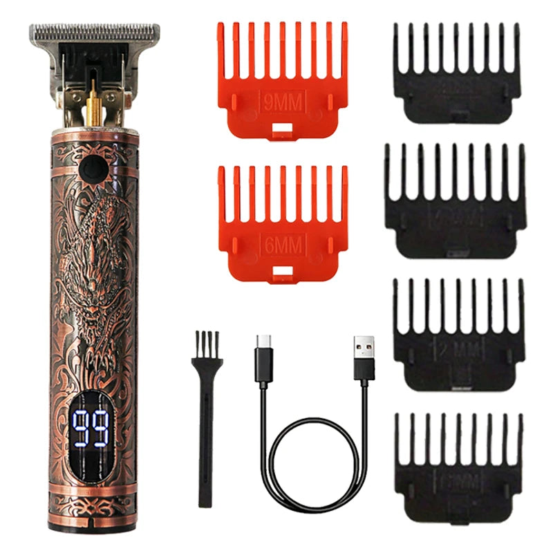 Three-speed Variable Gear T9 Hair Clipper