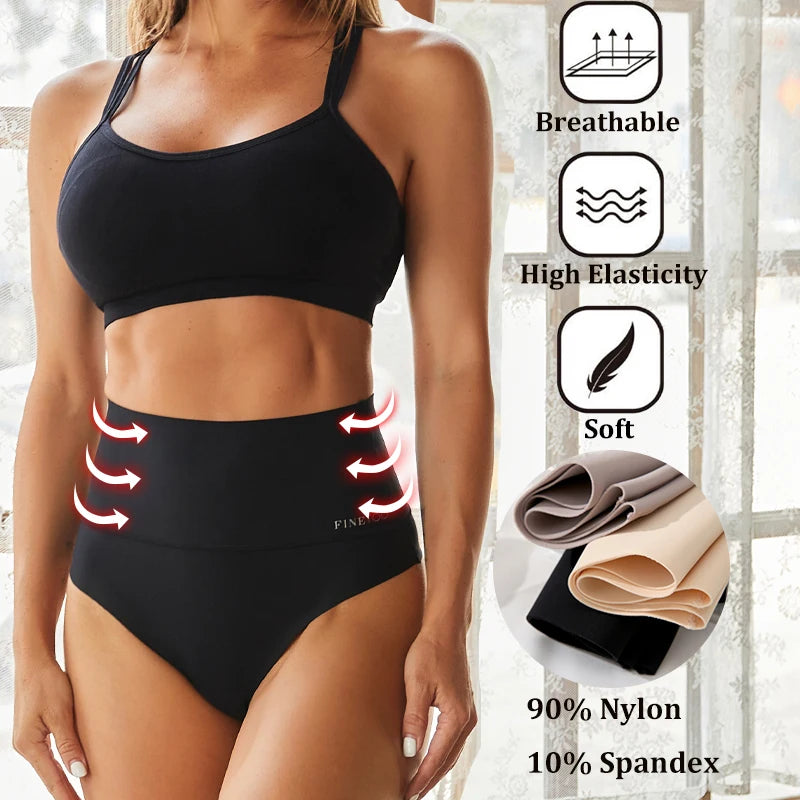 Seamless High Waist Thong