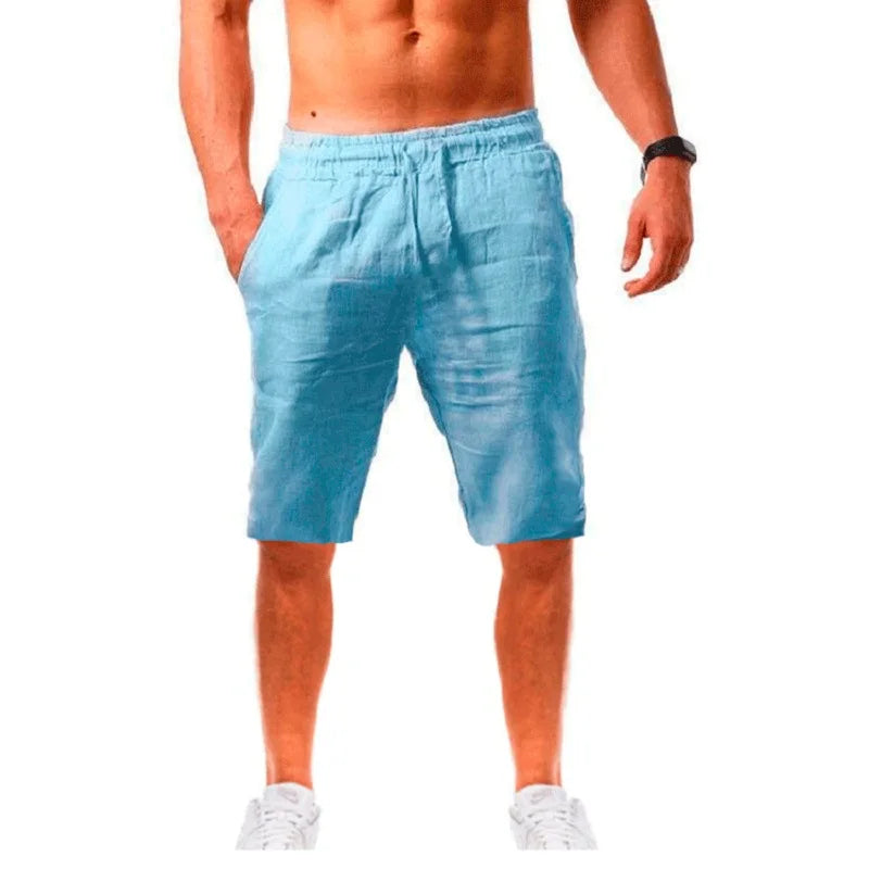 Linen Short Pants