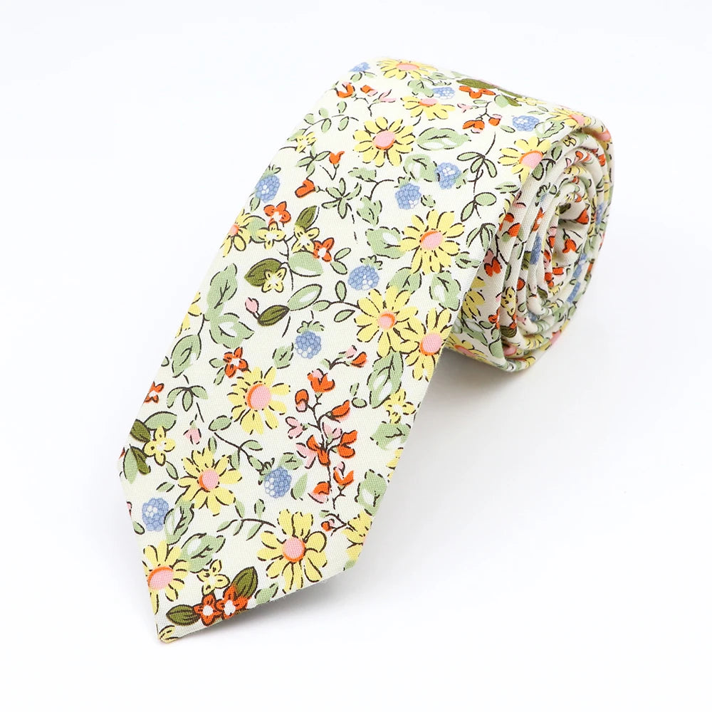 Floral  Necktie