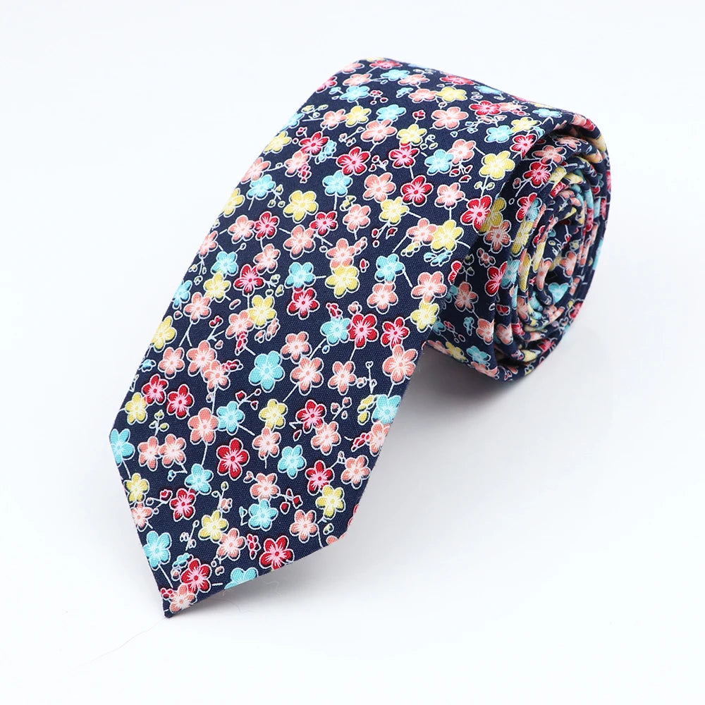 Floral  Necktie