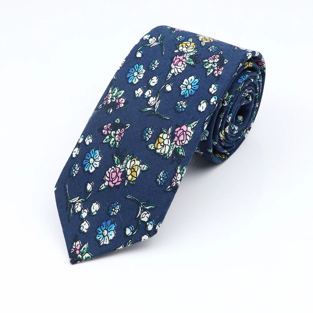 Floral  Necktie
