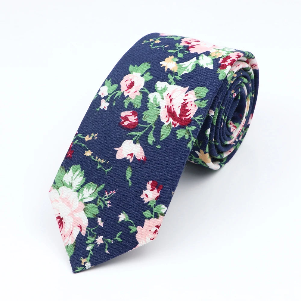 Floral  Necktie