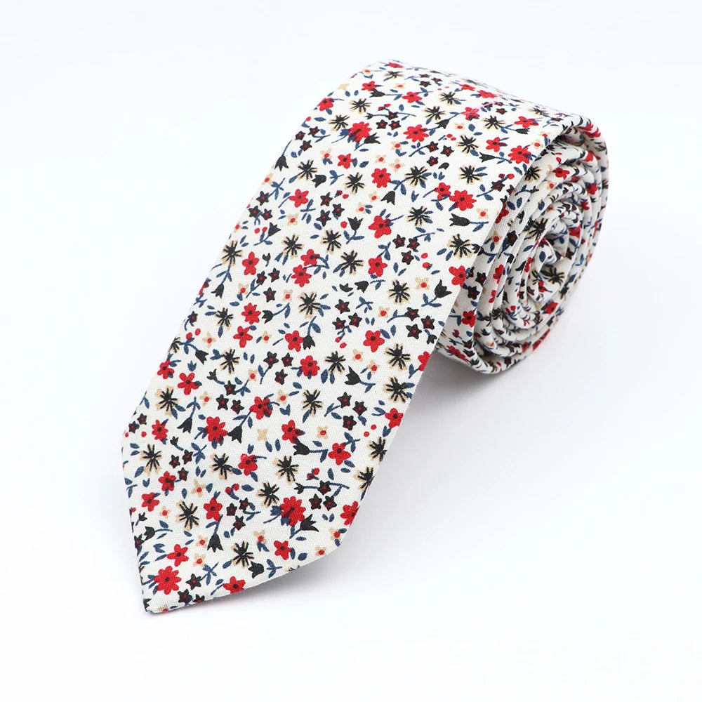 Floral  Necktie