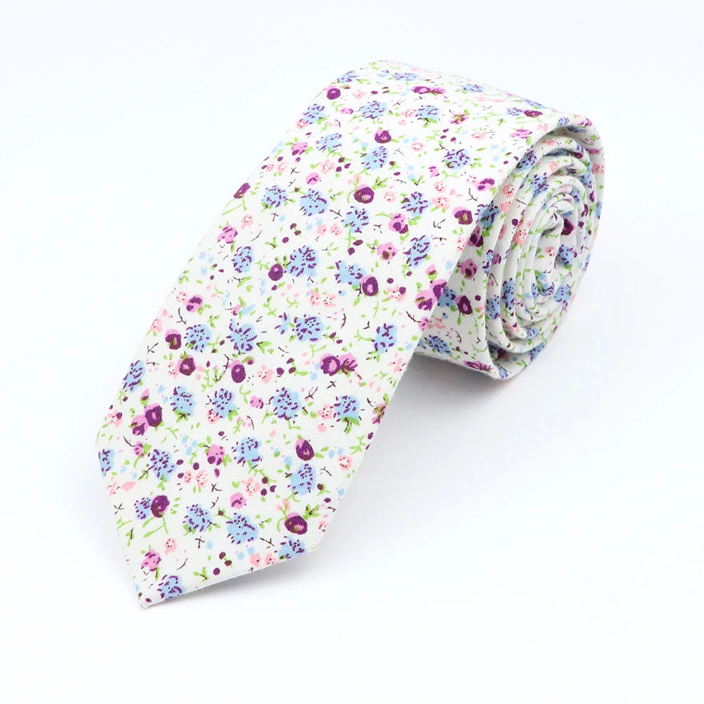 Floral  Necktie