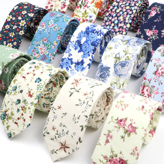 Floral  Necktie