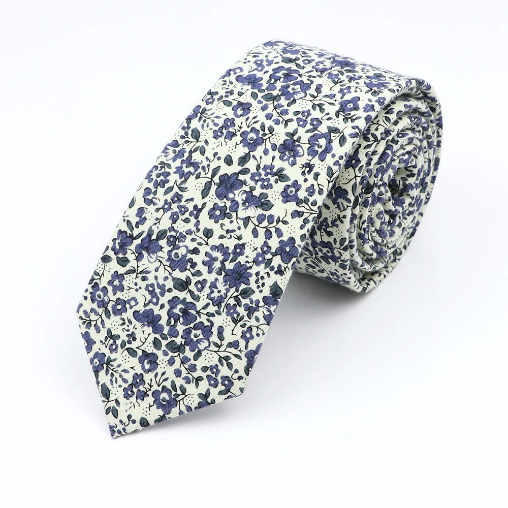 Floral  Necktie