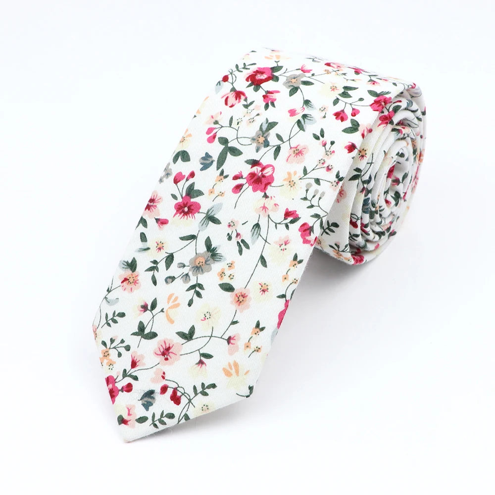 Floral  Necktie