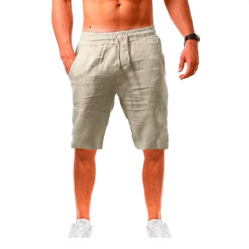 Linen Short Pants