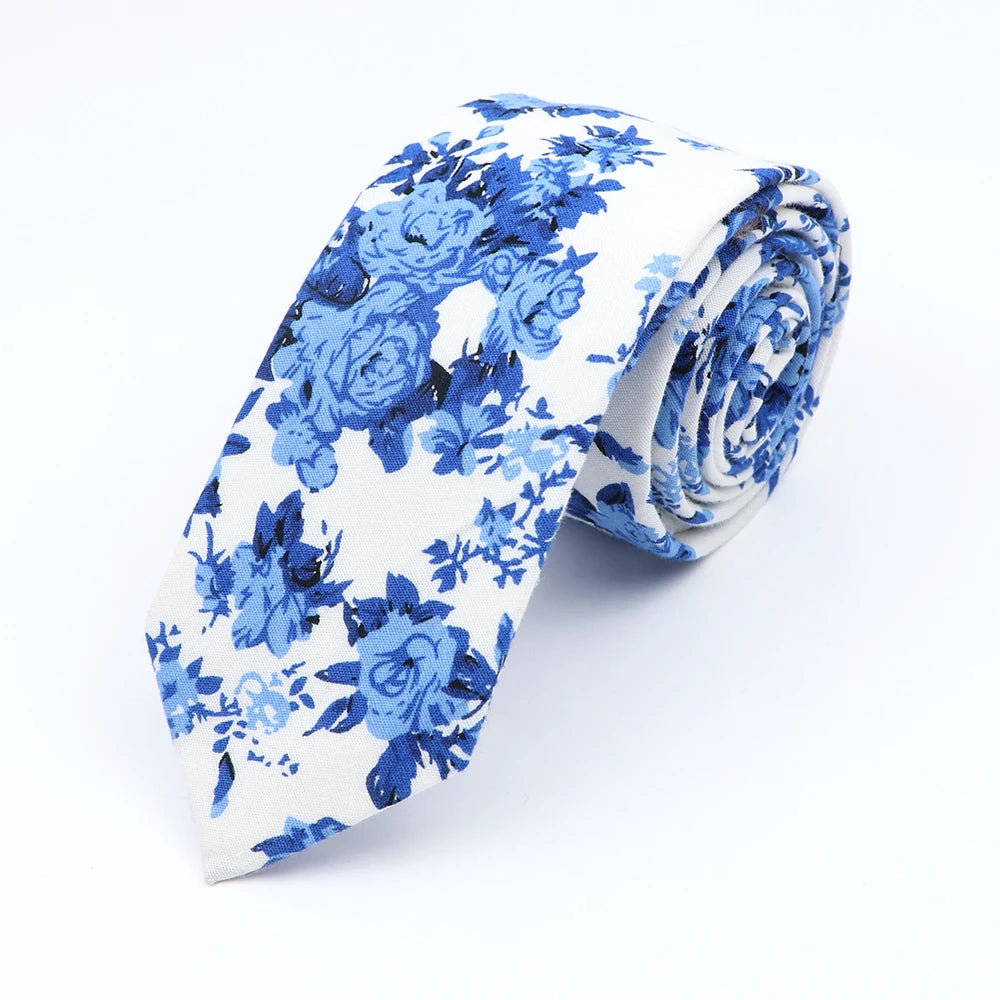 Floral  Necktie