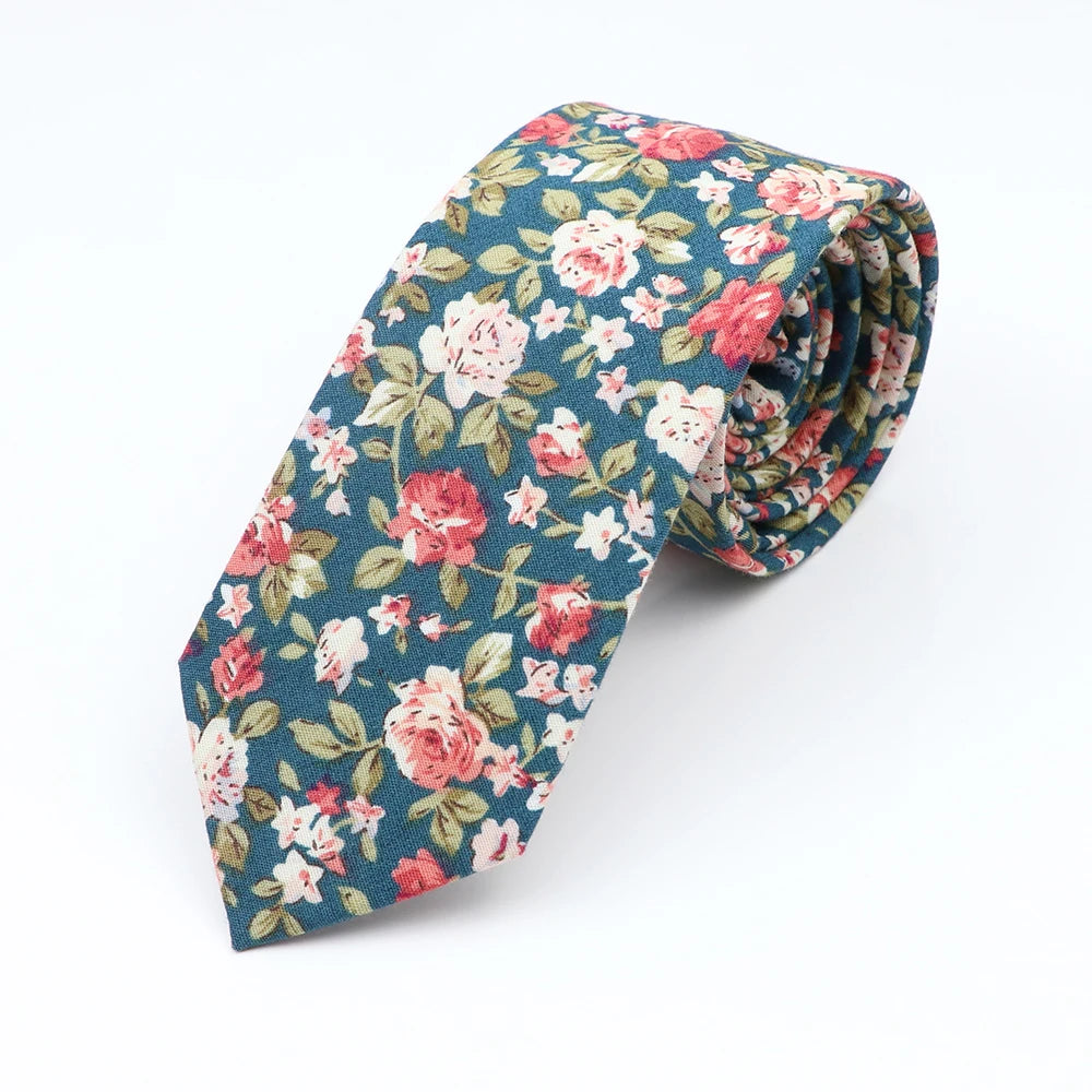 Floral  Necktie