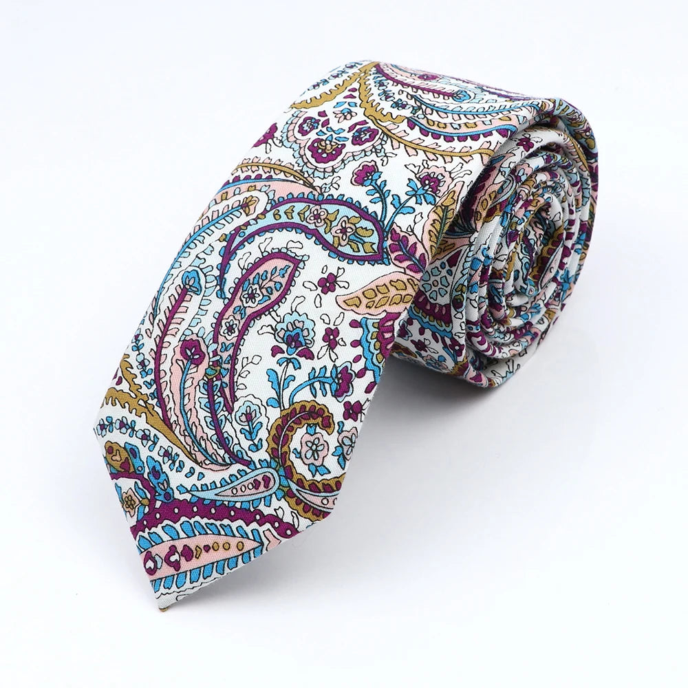 Floral  Necktie