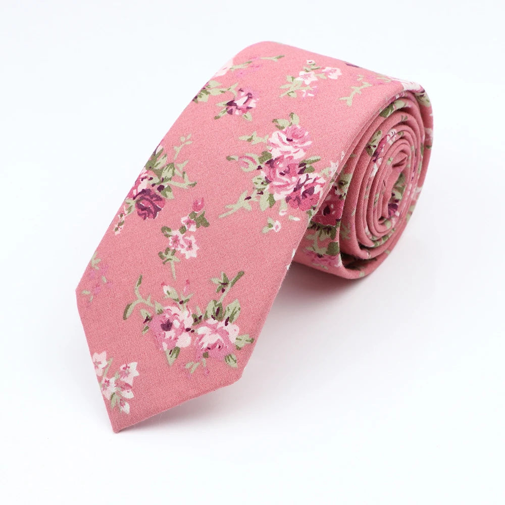 Floral  Necktie