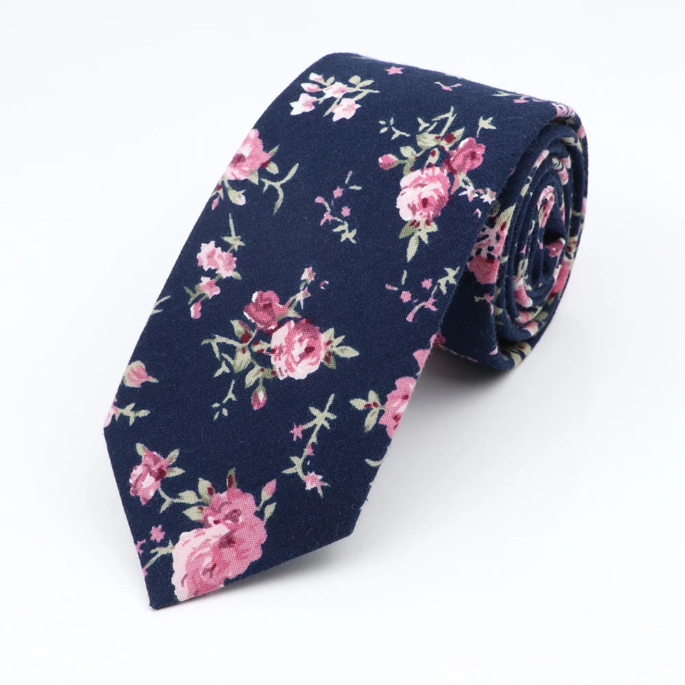 Floral  Necktie
