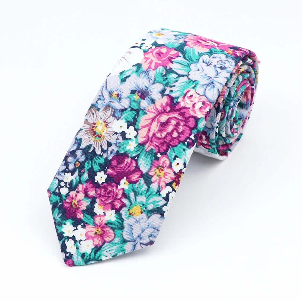 Floral  Necktie