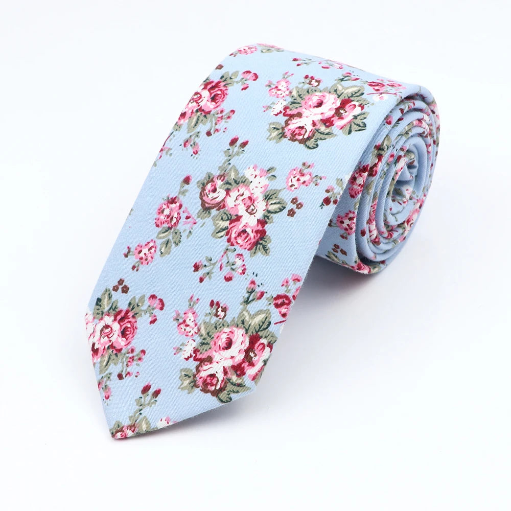 Floral  Necktie