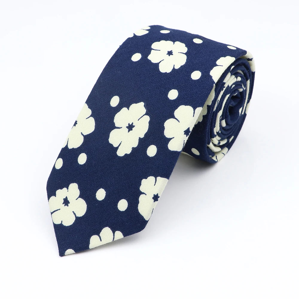 Floral  Necktie