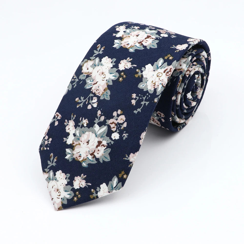 Floral  Necktie