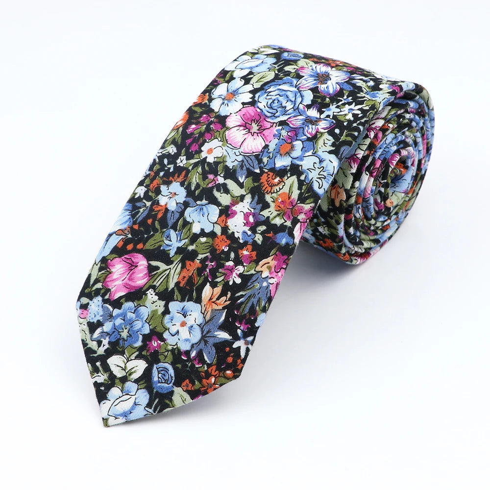 Floral  Necktie
