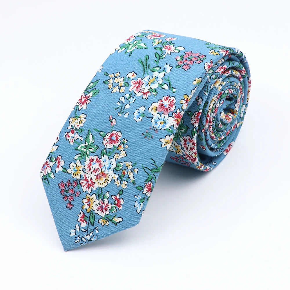 Floral  Necktie