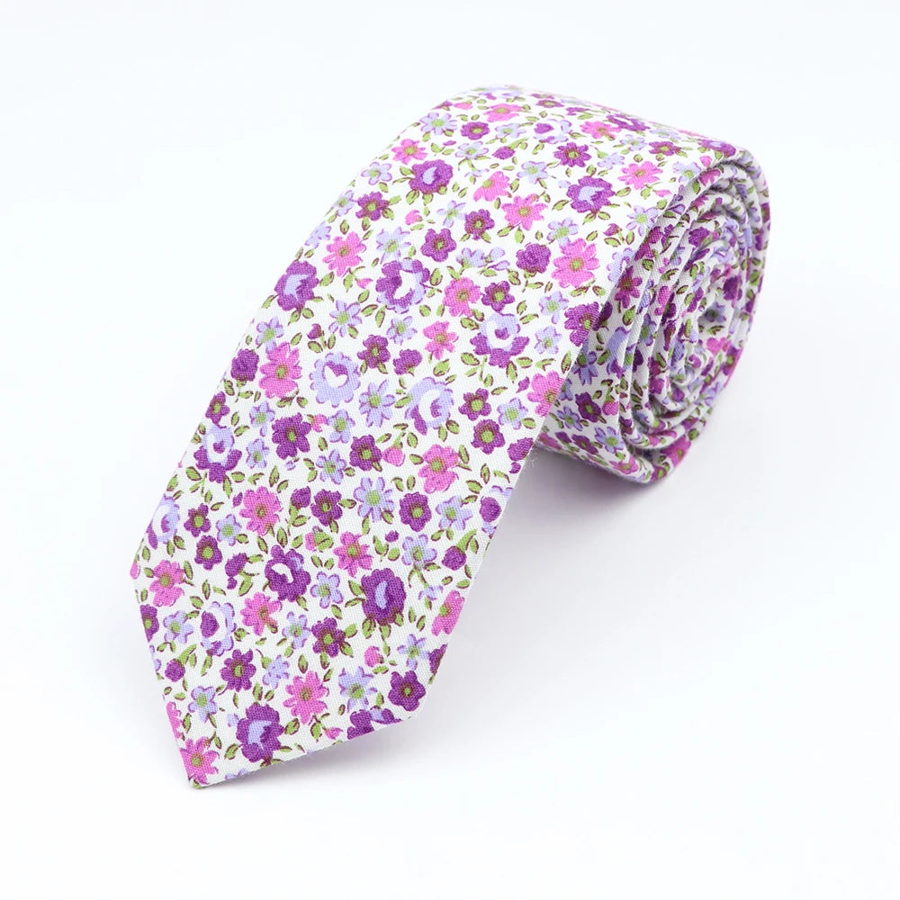 Floral  Necktie