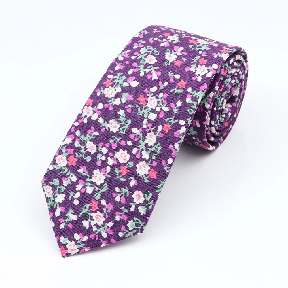 Floral  Necktie