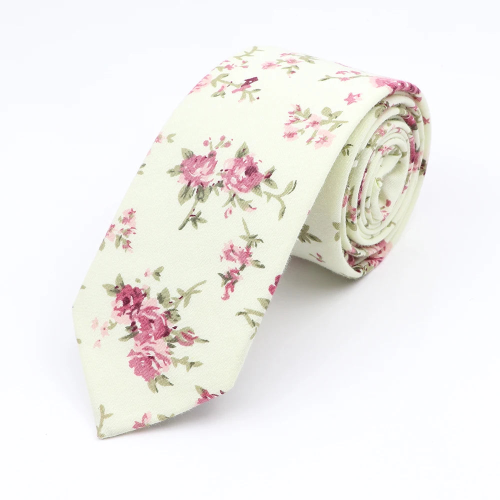 Floral  Necktie