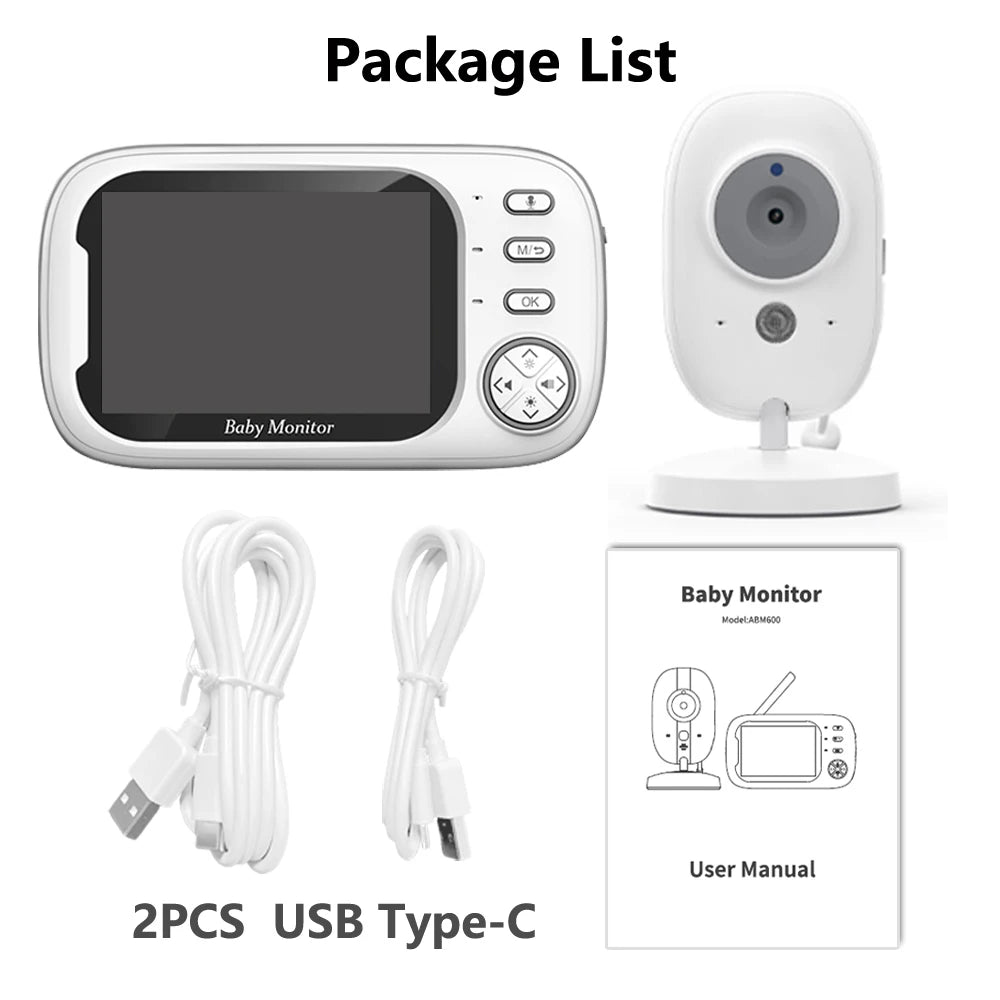 3.5 inch Wireless Video Baby Monitor