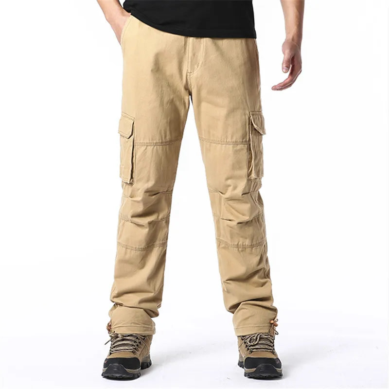 Pure Cotton Tactical Cargo Pants