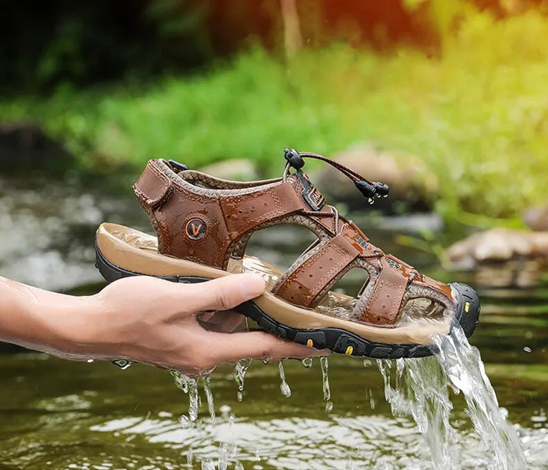 Genuine Leather Sandals